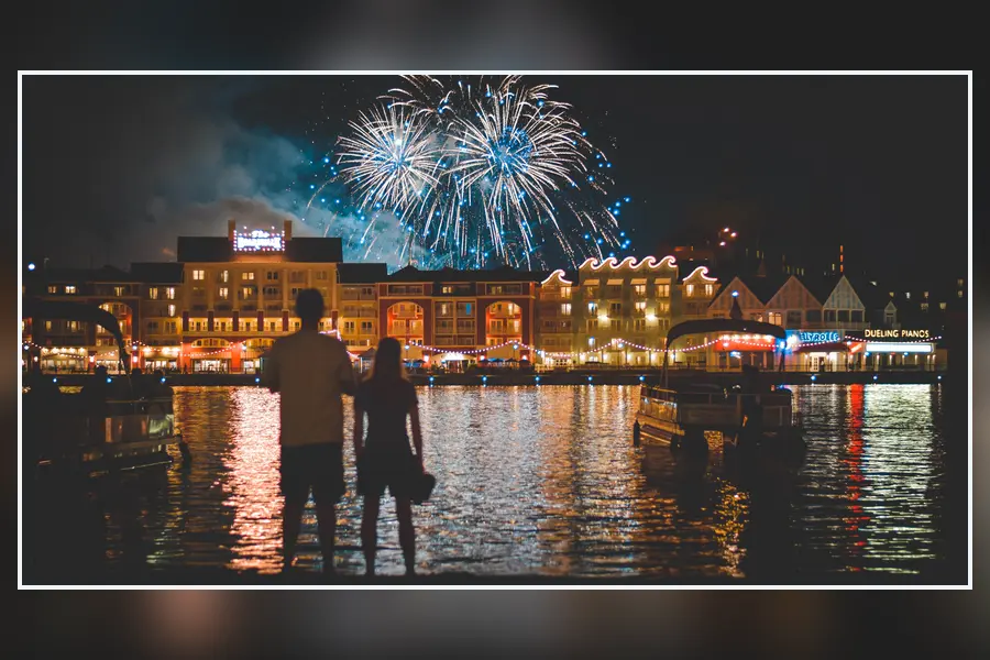 Disney’s BoardWalk Villas around Crescent Lake