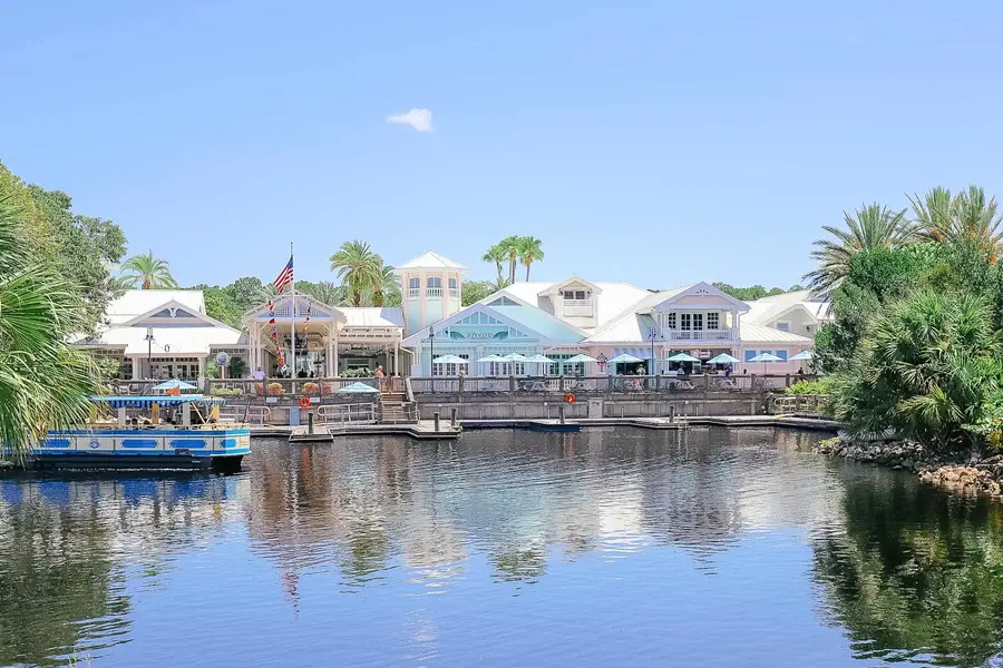 The pastel architecture of Disney’s Old Key West Resort