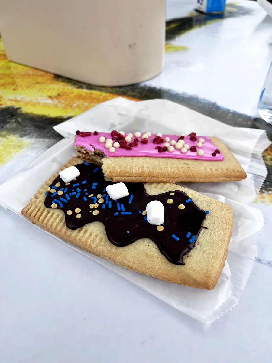 Colorful Toy Story themed pastries